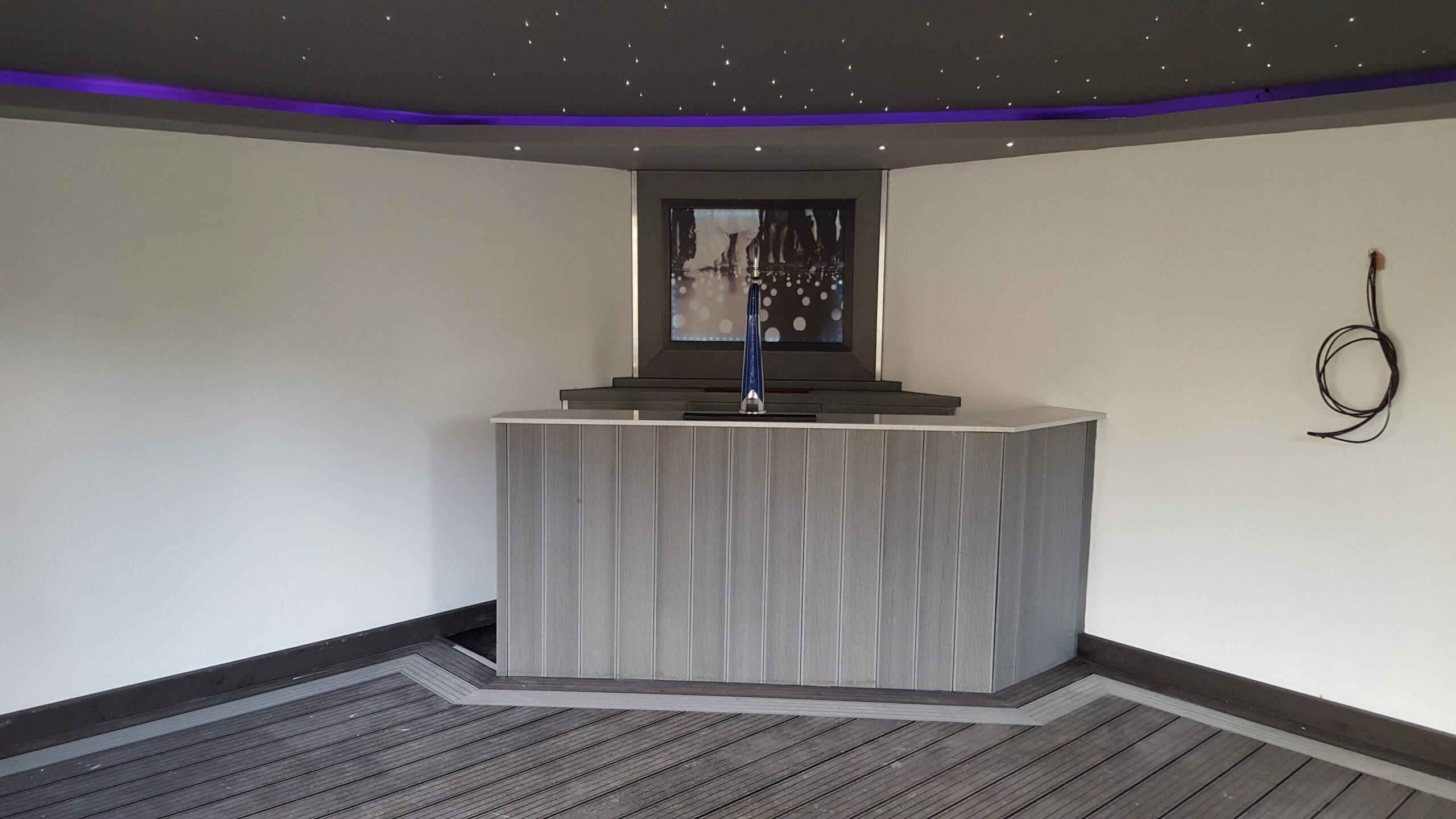 Modern Grey Bar