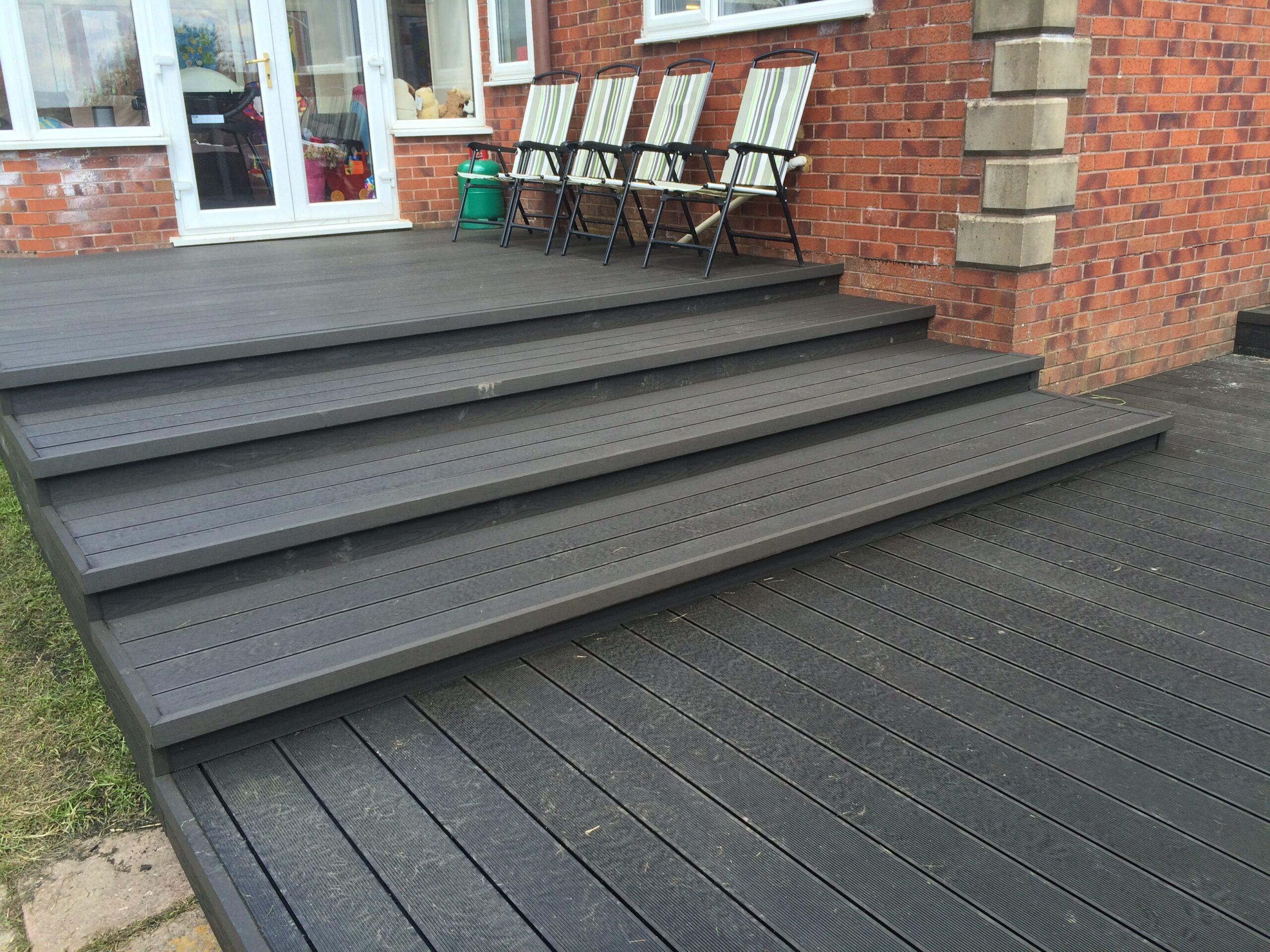 Charcoal Black Decking Project