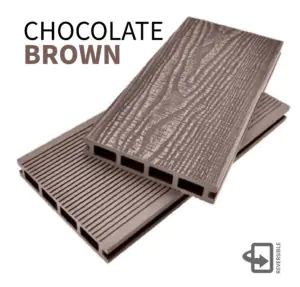 Chocolate Brown Decking Board