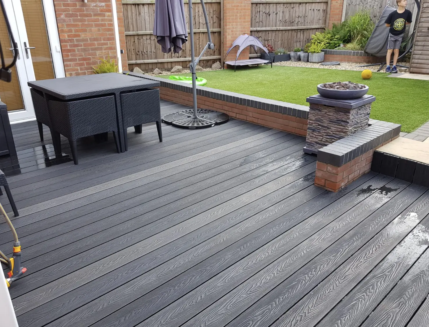 Charcoal Black Decking Boards outdoor