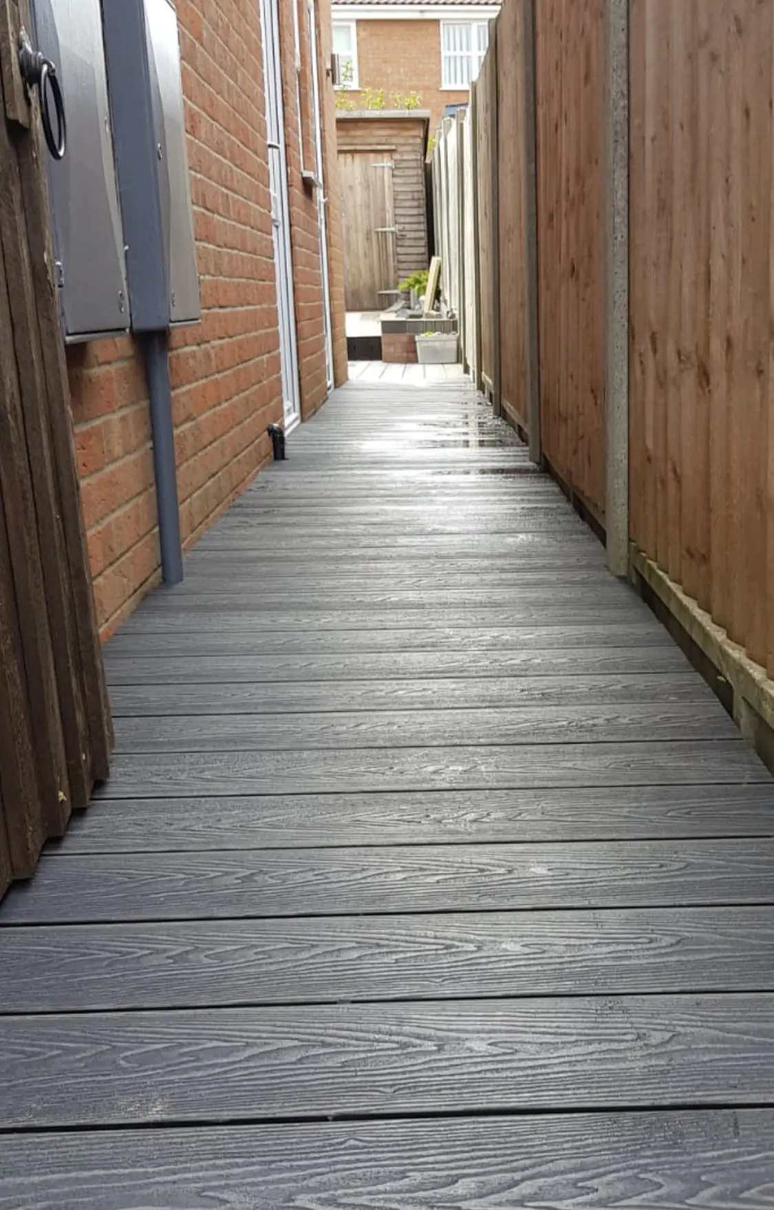 Modern Grey Decking Boards