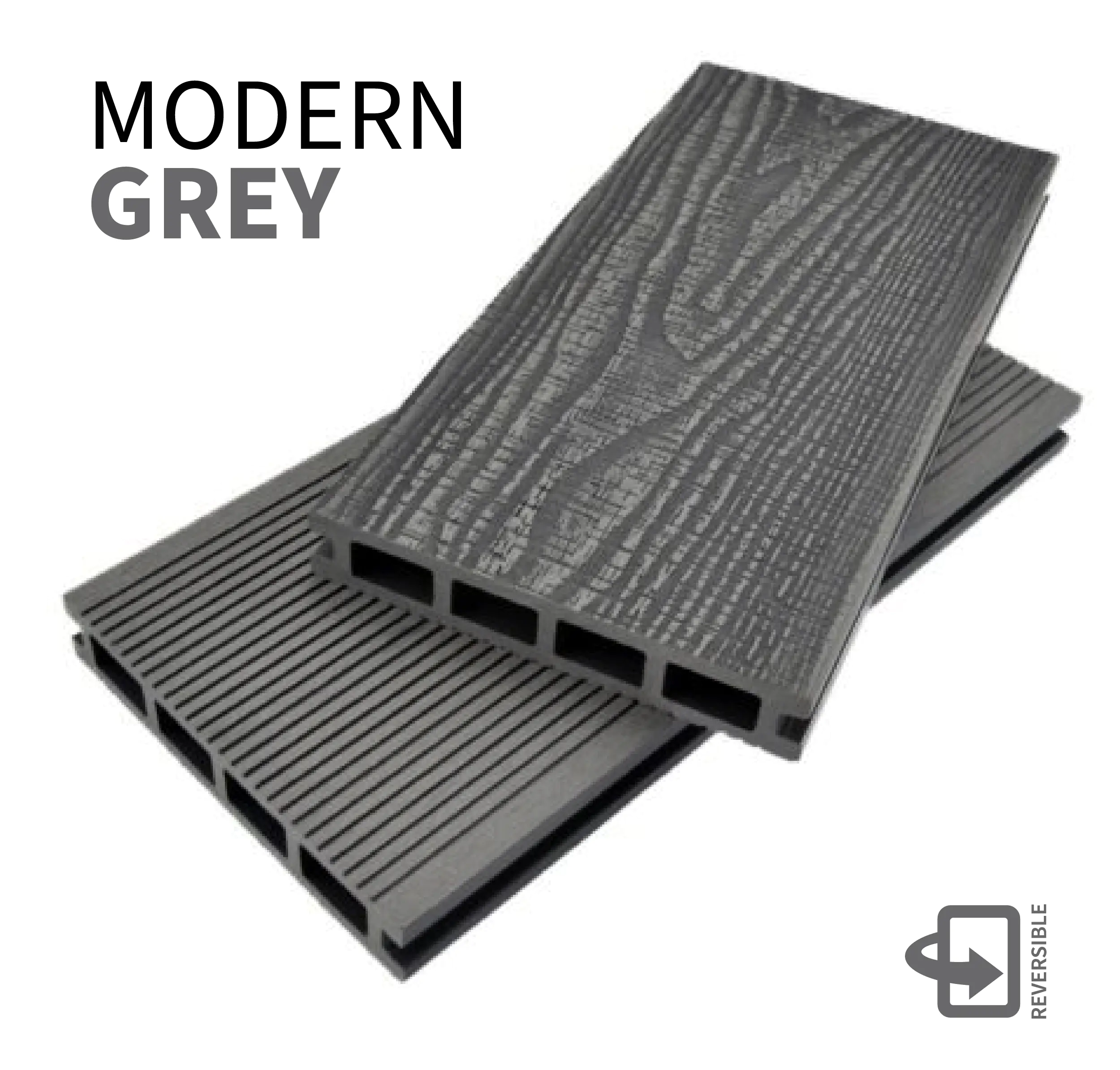 Modern Grey Decking Board