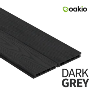 Dark Grey Oakio Decking Boards