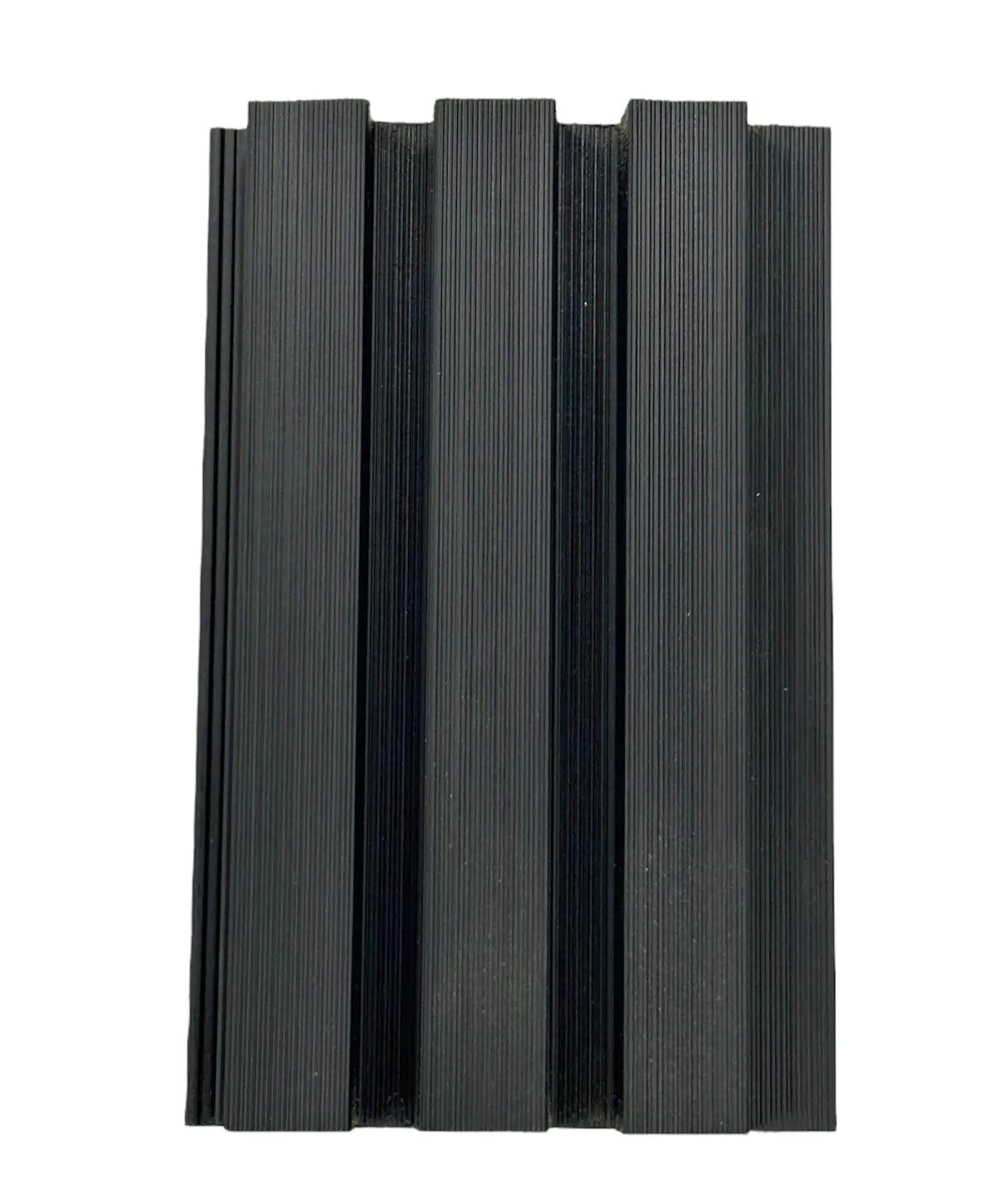 Woodgrain board for fencing and walls - black 1.8 meter