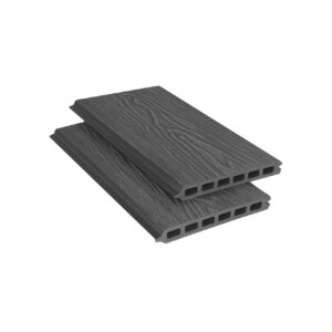 Composite Woodgrain Fencing Slat - Grey - 1.8m