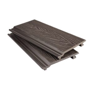 Composite Woodgrain Cladding - Chocolate - 3.6m x 15.7cm