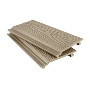 Woodgrain board for fencing and walls - clad oak sample 1.8 meter