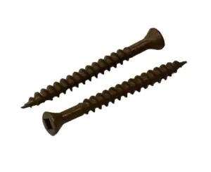 Brown screws for decking (100)