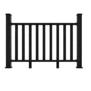 Black Composite 1.5m Balustrade Kit
