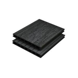 Dark Grey Wide Max Woodgrain Board 3.66m
